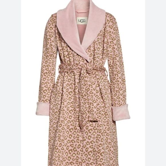 Ugg Duffield 2 Fleece Dressing Robe - Picture 2 of 7